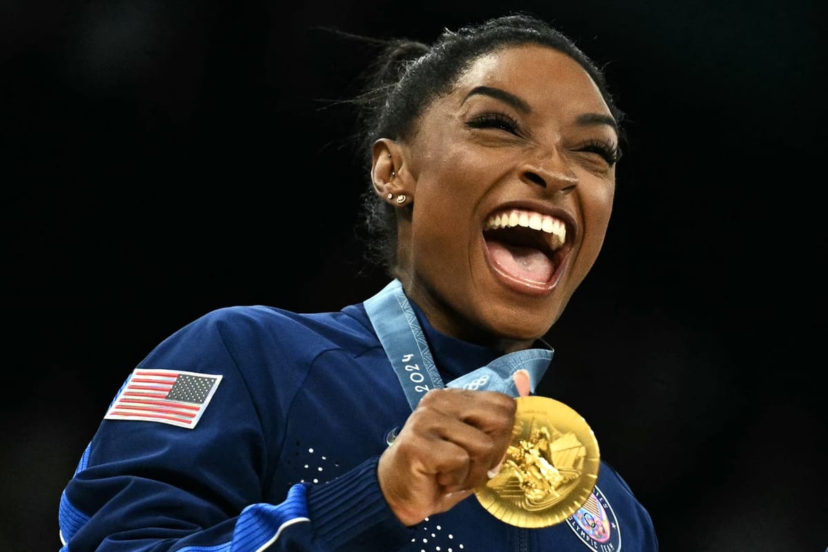 Biles Leads US Women S Gymnastics Team To 2024 Olympic Gold