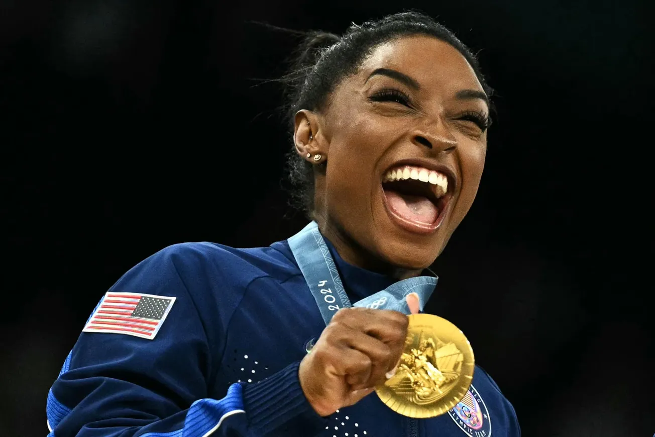 Simone Biles is back: U.S. women's gymnastics team takes gold at Paris Olympics