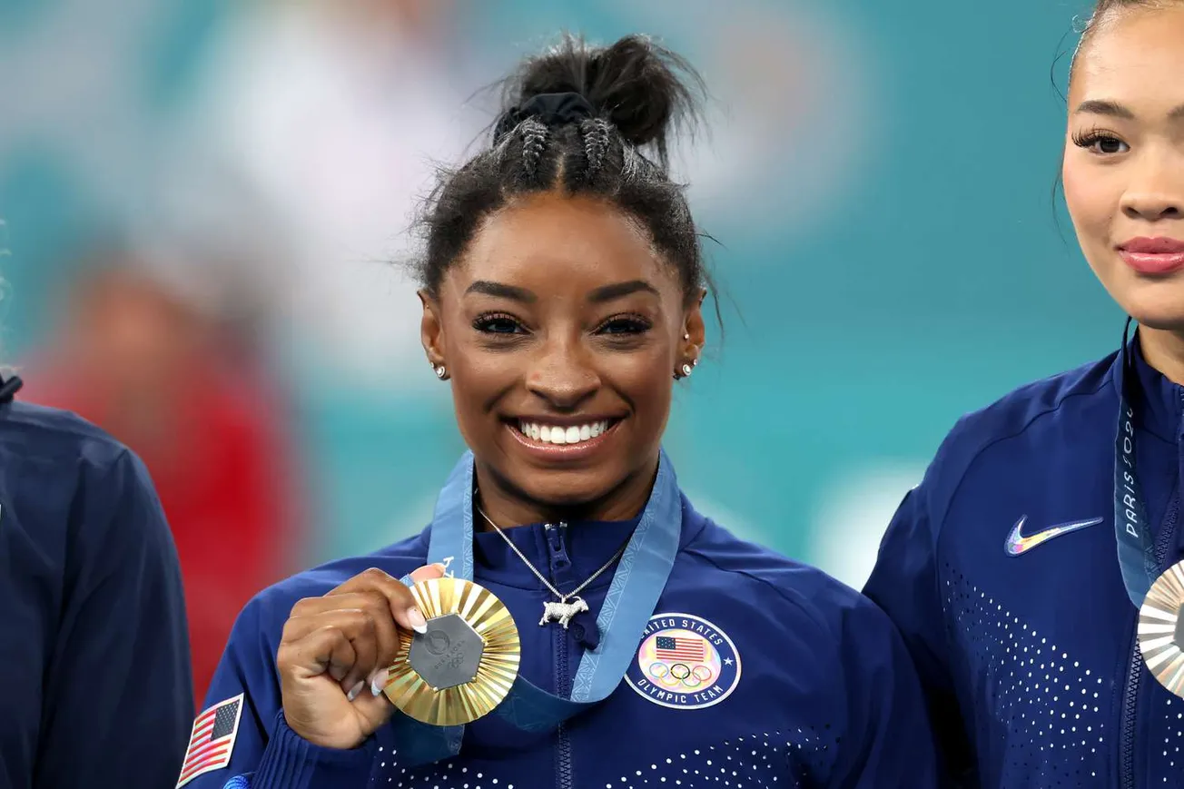 Simone Biles wins all-around gold at 2024 Paris Olympics