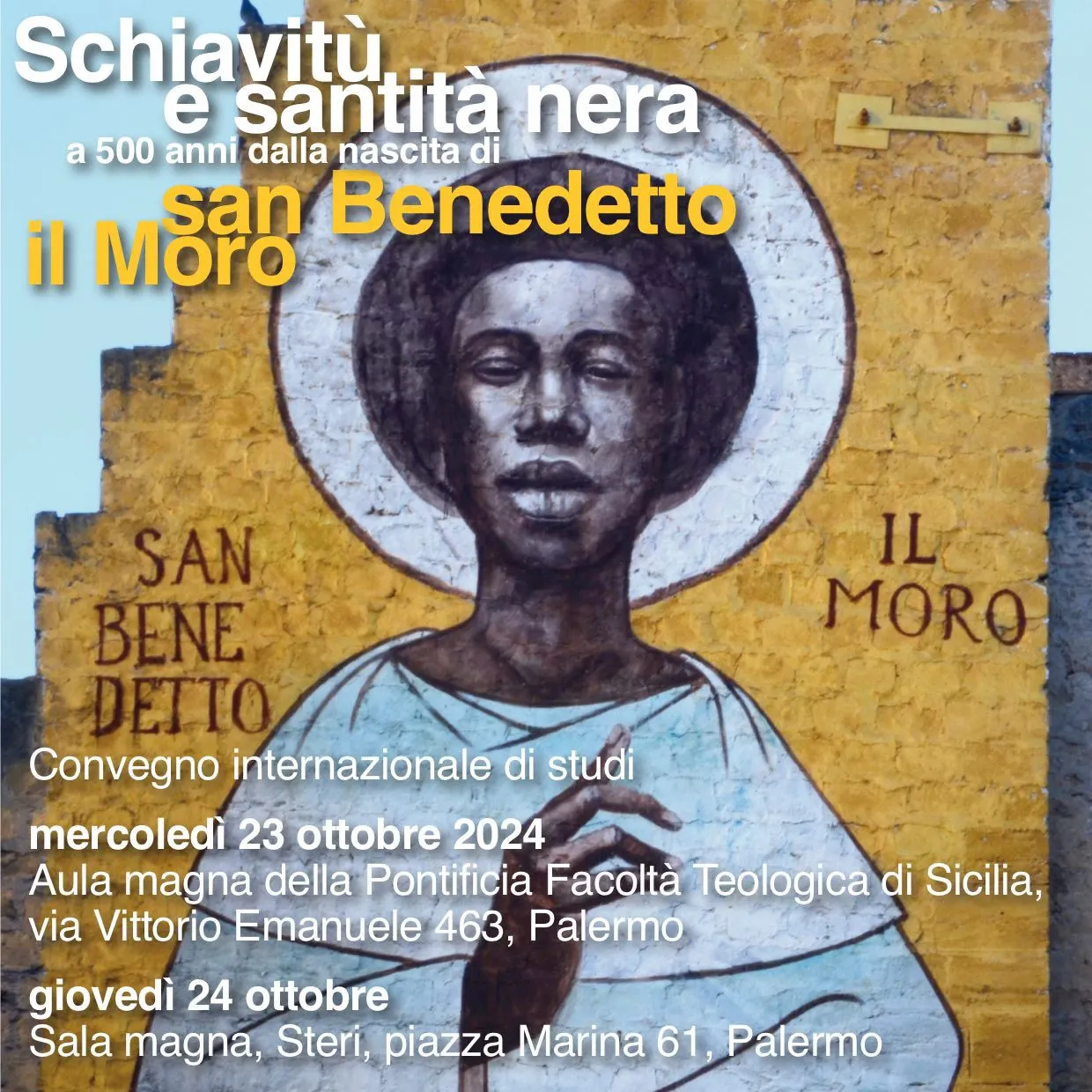 International conference on St. Benedict the Moor set for Oct. 23-24 in Italy