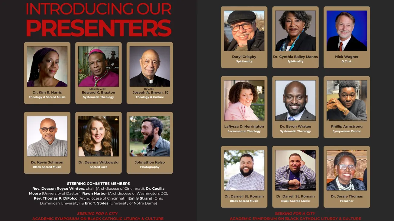 Speakers revealed for Black Catholic academic symposium in Ohio